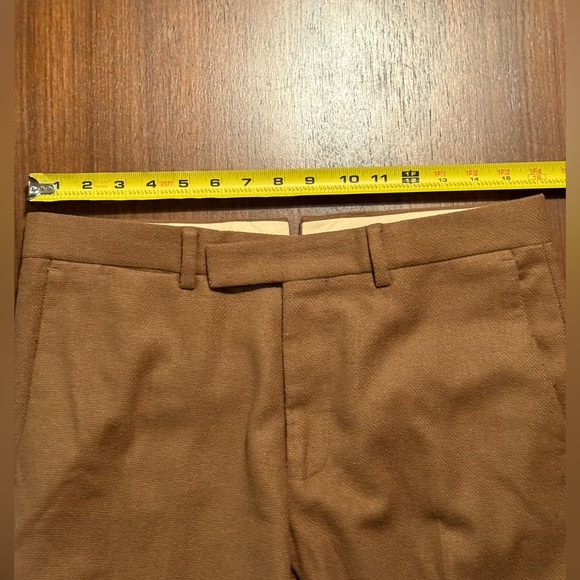 Men's camel wool suit